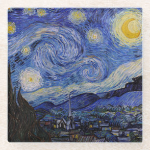 Vincent Van Gogh - The Starry night Glasuntersetzer