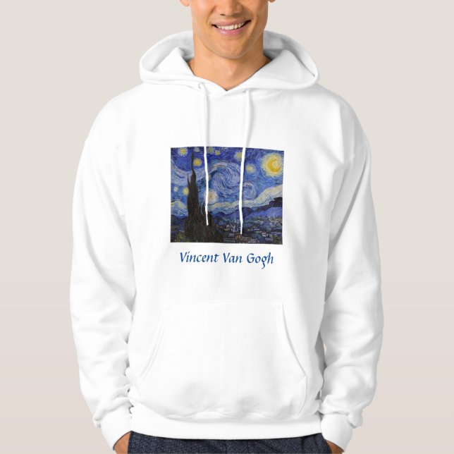 Vincent Van Gogh - The Starry night Hoodie (Vorderseite)