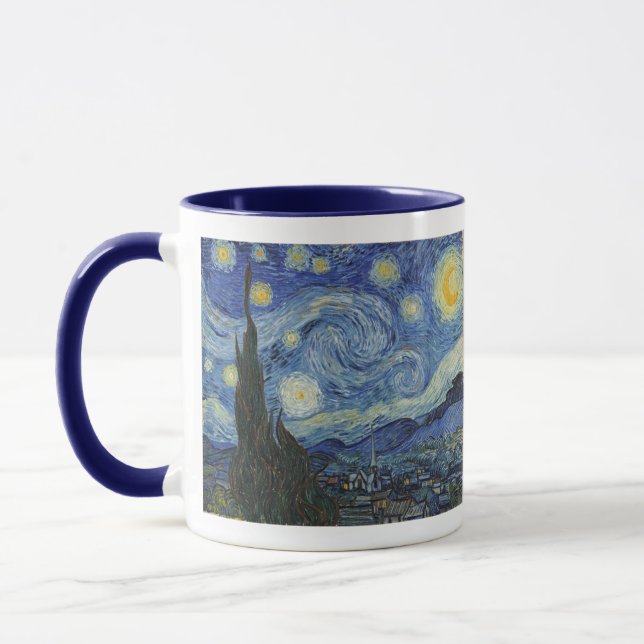 Vincent van Gogh| The Starry Night, Juni 1889 Tasse (Links)