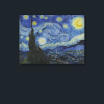 Vincent Van Gogh, The Starry Night Leinwanddruck<br><div class="desc">Vincent Van Gogh - The Starry Night,  1889.</div>