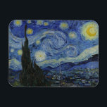 Vincent Van Gogh, The Starry Night Magnet<br><div class="desc">Vincent Van Gogh - The Starry Night,  1889.</div>