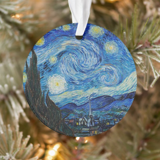 Vincent Van Gogh The Starry Night Ornament (Baum)
