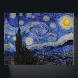 Vincent Van Gogh - The Starry night Paperweight Briefbeschwerer<br><div class="desc">The Starry Night / La nuit etoilee - Vincent Van Gogh im Jahr 1889</div>