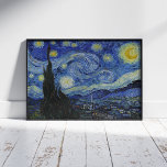 Vincent Van Gogh, The Starry Night Poster<br><div class="desc">Vincent Van Gogh - The Starry Night, 1889.</div>