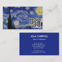 Vincent Van Gogh - The Starry Night - QR-Code