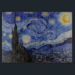 Vincent Van Gogh - The Starry night Schneidebrett<br><div class="desc">The Starry Night / La nuit etoilee - Vincent Van Gogh im Jahr 1889</div>