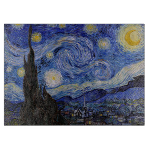 Vincent Van Gogh - The Starry night Schneidebrett