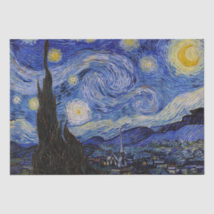 Vincent Van Gogh - The Starry night Seidenpapier