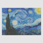 Vincent Van Gogh The Starry Night Seidenpapier<br><div class="desc">Vincent Van Gogh's The Starry Night Detail</div>