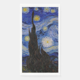 Vincent Van Gogh - The Starry night Serviette