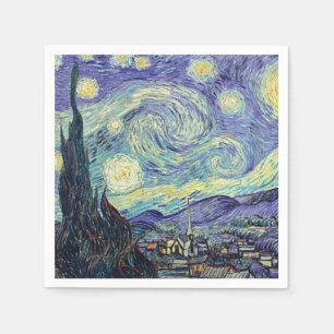 Vincent Van Gogh The Starry Night Serviette