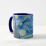 Vincent Van Gogh The Starry Night Tasse<br><div class="desc">Vincent Van Gogh's The Starry Night Detail</div>
