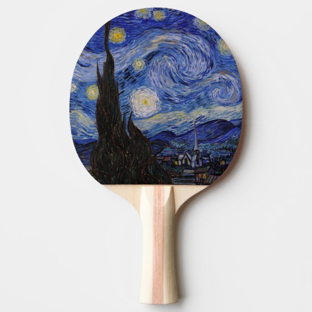 Vincent Van Gogh - The Starry night Tischtennis Schläger (Vorderseite)