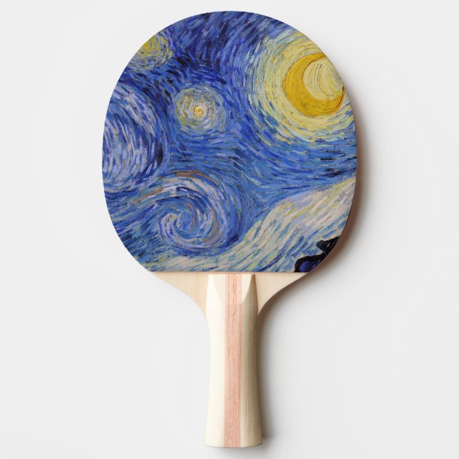 Vincent Van Gogh - The Starry night Tischtennis Schläger (Vorderseite)