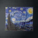 Vincent Van Gogh - The Starry night Wandteppich<br><div class="desc">The Starry Night / La nuit etoilee - Vincent Van Gogh im Jahr 1889</div>