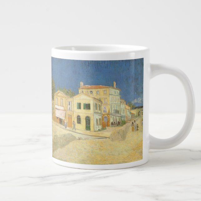 Vincent van Gogh - The Yellow House (The Street) Jumbo-Tasse (Rechts)