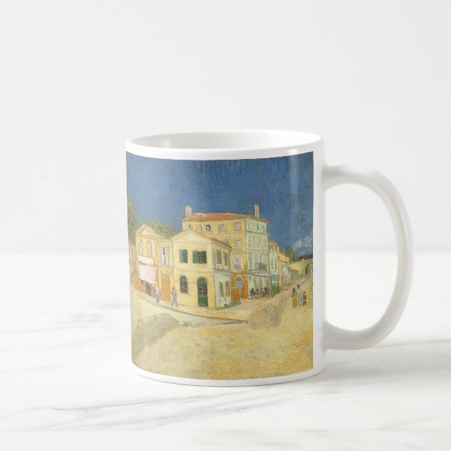 Vincent van Gogh - The Yellow House (The Street) Kaffeetasse (Rechts)