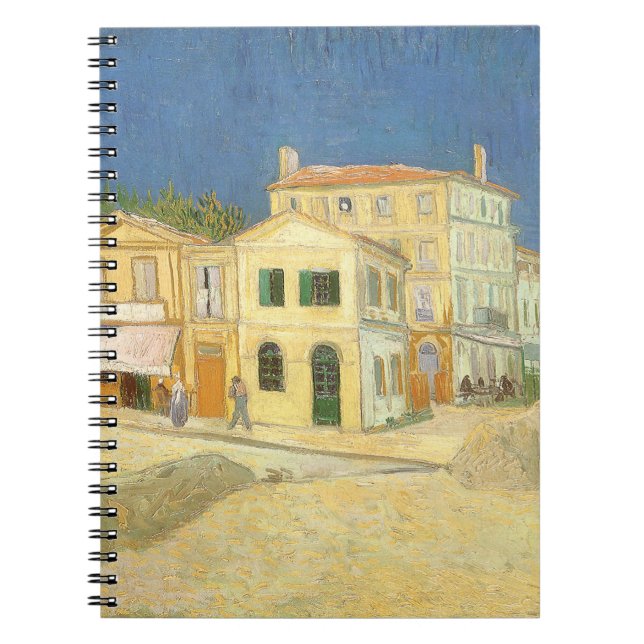 Vincent van Gogh - The Yellow House (The Street) Notizblock (Vorderseite)