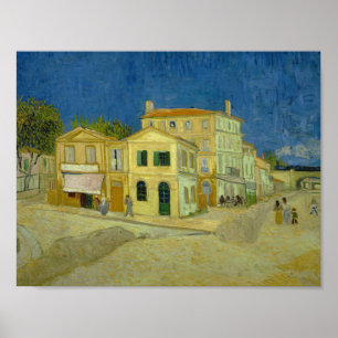 Vincent van Gogh - The Yellow House (`The Street') Poster