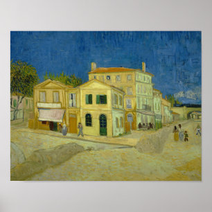 Vincent van Gogh - The Yellow House (`The Street') Poster