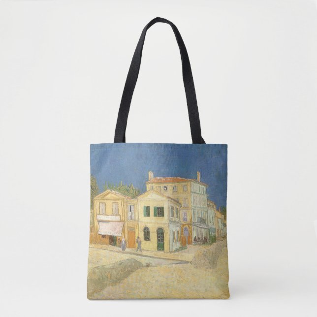 Vincent van Gogh - The Yellow House (The Street) Tasche (Vorderseite)