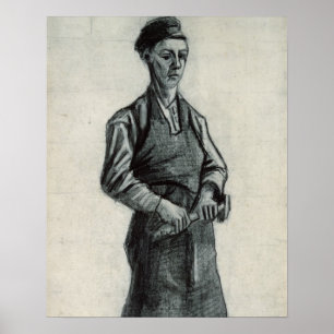 Vincent van Gogh   The Young Blacksmith, 1882 Poster