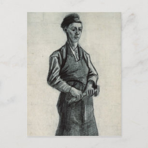 Vincent van Gogh The Young Blacksmith, 1882 Postkarte