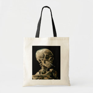 Vincent van Gogh - Totenkopf mit brennender Zigare Tragetasche