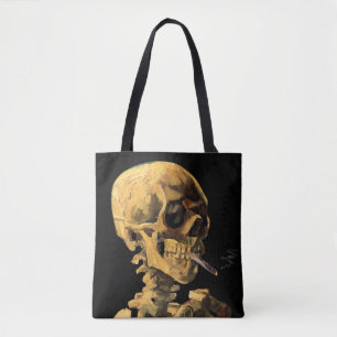 Vincent Van Gogh - Totenschädel mit brennender Zig Tasche
