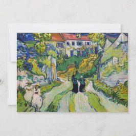 Vincent van Gogh - Treppe bei Auvers Dankeskarte