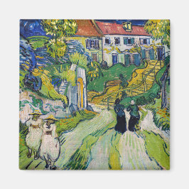 Vincent van Gogh - Treppe bei Auvers Magnet