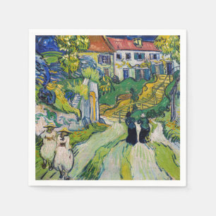 Vincent van Gogh - Treppe bei Auvers Serviette
