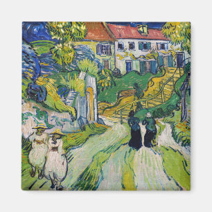 Vincent van Gogh - Treppe in Auvers Magnet