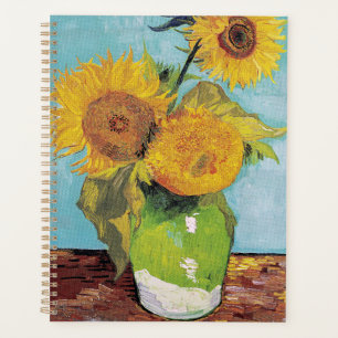 Vincent Van Gogh - Trois tournesols dans un vase