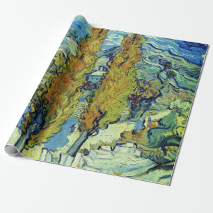 Vincent Van Gogh Two Poplars in Saint-Rémy Geschenkpapier