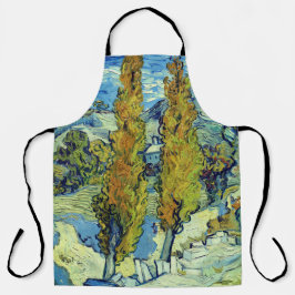 Vincent Van Gogh Two Poplars in Saint-Rémy Schürze