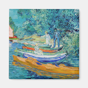 Vincent van Gogh - Ufer der Oise bei Auvers Magnet