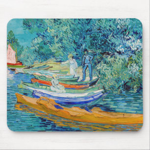 Vincent van Gogh - Ufer der Oise bei Auvers Mousepad