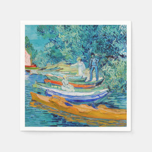 Vincent van Gogh - Ufer der Oise bei Auvers Serviette