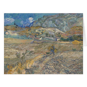 Vincent Van Gogh, umzäuntes Feld mit Bauern
