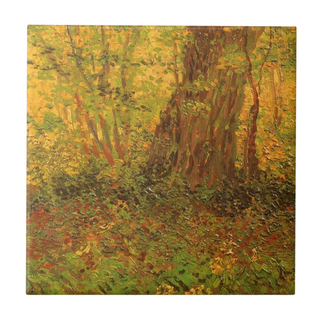 Vincent van Gogh - UnderGrowth Fliese (Vorderseite)