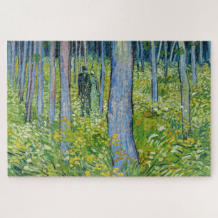 Vincent van Gogh - Unterholz mit zwei Figuren