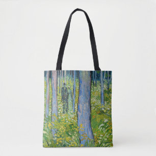Vincent van Gogh - Unterholz mit zwei Figuren Tasche
