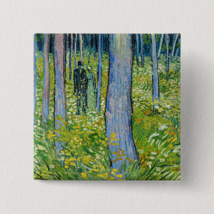 Vincent van Gogh - Unterwuchs mit zwei Zahlen Button