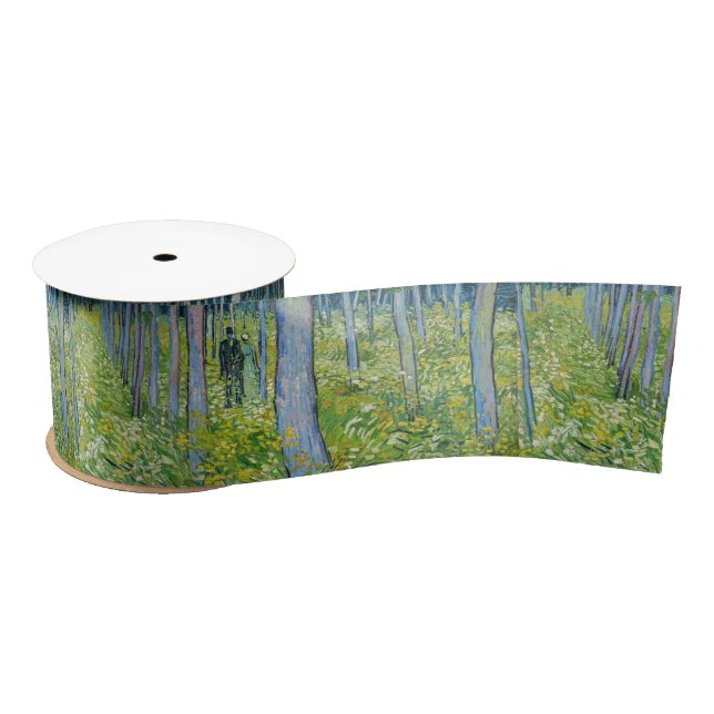 Vincent van Gogh - Unterwuchs mit zwei Zahlen Satinband (Spule)