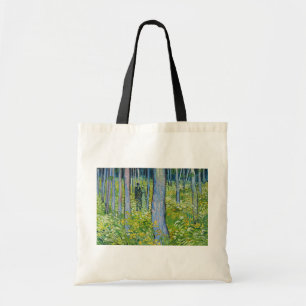 Vincent van Gogh - Unterwuchs mit zwei Zahlen Tragetasche