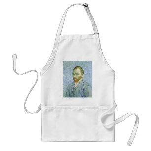 Vincent van Gogh - Van Gogh Selbstportrait in Blau Schürze