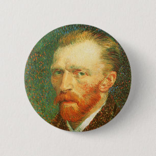 Vincent van Gogh - Van Gogh Self Portrait Button
