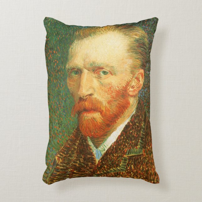 Vincent van Gogh - Van Gogh Self Portrait Dekokissen (Vorderseite(Vertikal))