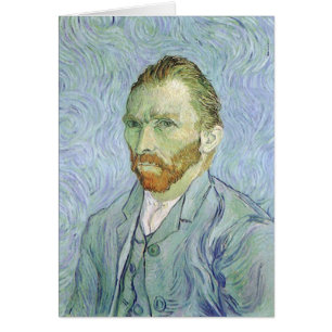 Vincent van Gogh - Van Gogh Self Portrait in Blue